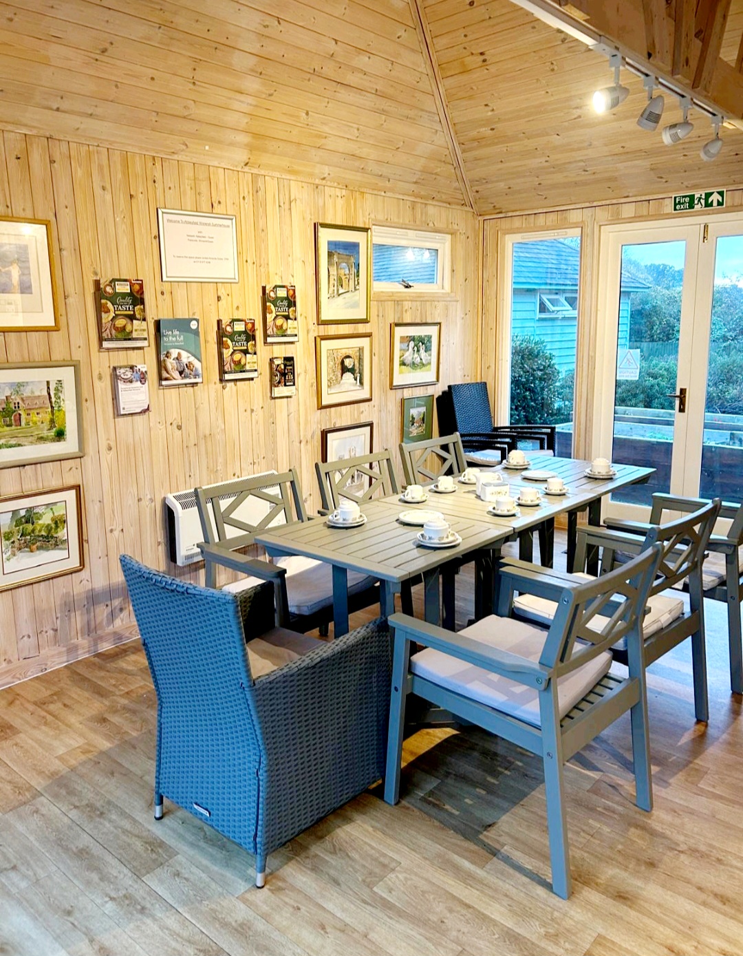 Dining Table In The Summer House At Winnersh, RG41 5WN
