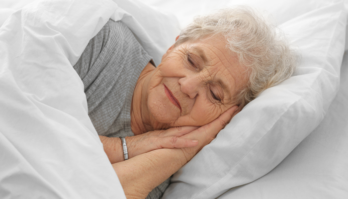 Sleeping well in older age